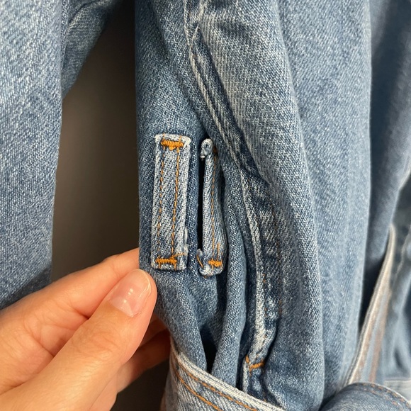 H&M Denim Dress With Pockets - Picture 6 of 16